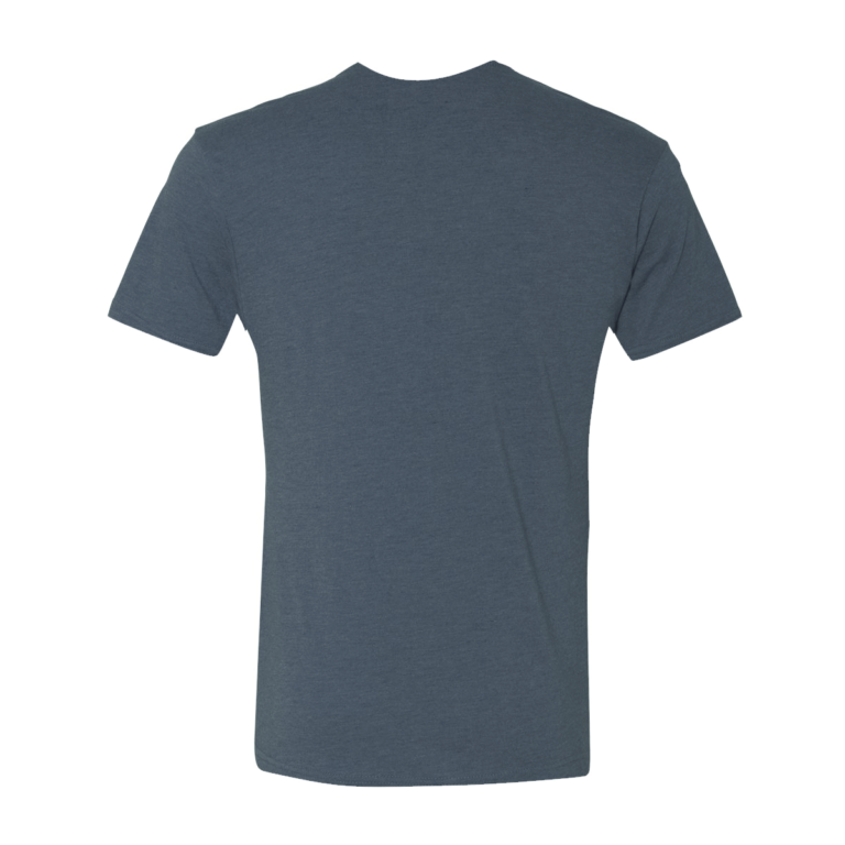 AT3 Retro Wave Logo T-Shirt – Vintage Navy - BACK