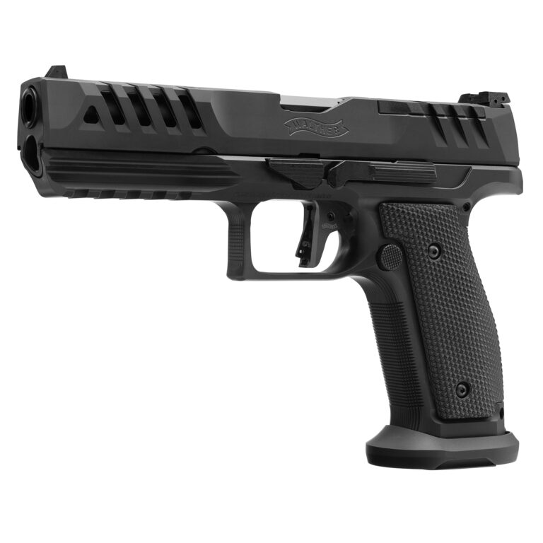 Walther PDP Match Steel Frame 5″ 9mm Full Size Optics Ready Pistol - 20 Rounds