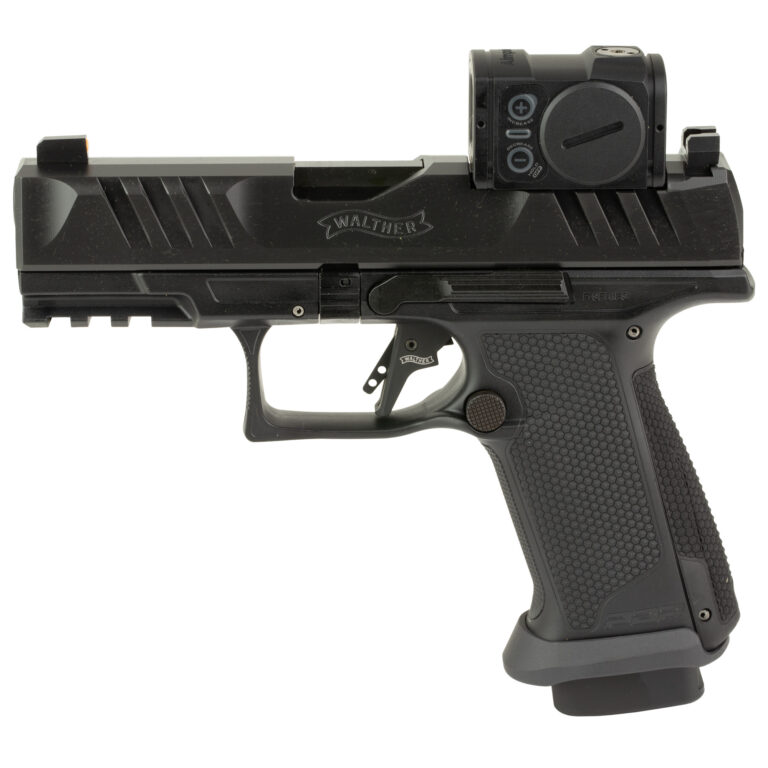 Walther PDP F-Series Pro ACRO 4″ 9mm Compact Optics Ready Pistol - 18 Rounds - ACRO Included