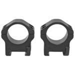 Warne Maxima Horizontal Scope Rings - Picatinny/Weaver - 1" - Medium