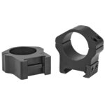 Warne Maxima Horizontal Scope Rings - Picatinny/Weaver - 1" - Medium