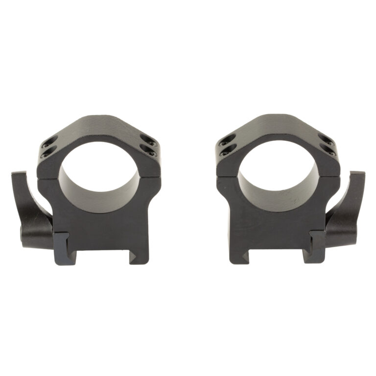 Warne Maxima Horizontal Quick Detach Scope Rings - 1" - High