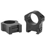 Warne Maxima Horizontal Scope Rings - Picatinny/Weaver - 1" - High