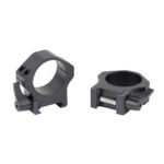 Warne Maxima Horizontal Quick Detach Scope Rings - 30mm - Medium