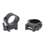 Warne Maxima Horizontal Quick Detach Scope Rings - 30mm - High