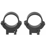 Warne 7.3 Series Permanent Rimfire Rings - 3/8 Dovetail - 1" - Medium