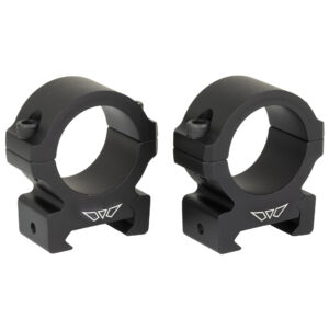 Warne Vapor Horizontal Scope Rings - Picatinny - 1" - Medium