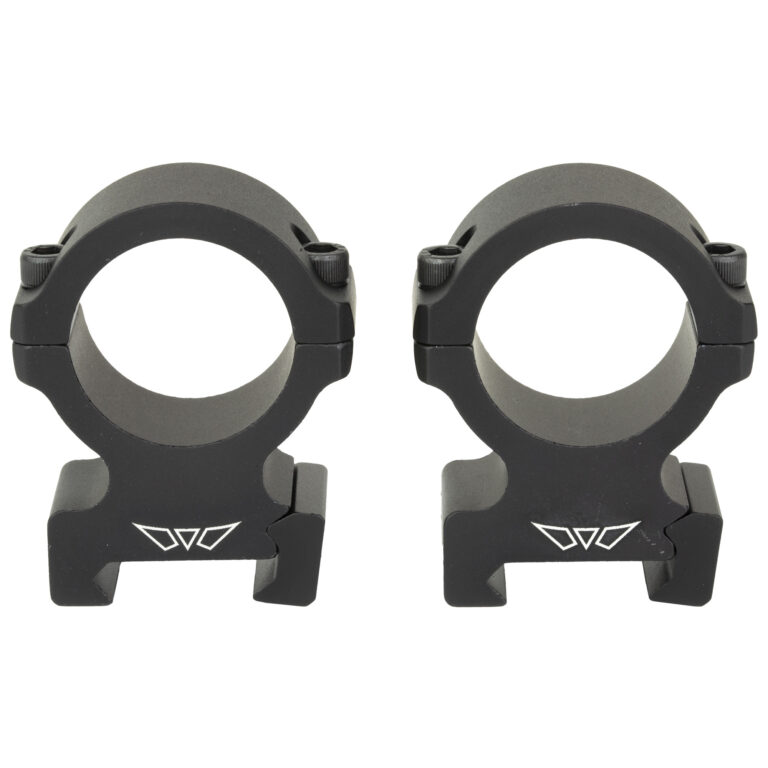 Warne Vapor Horizontal Scope Rings - Picatinny - 1" - High
