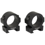 Warne Vapor Horizontal Scope Rings - Picatinny - 30mm - Low