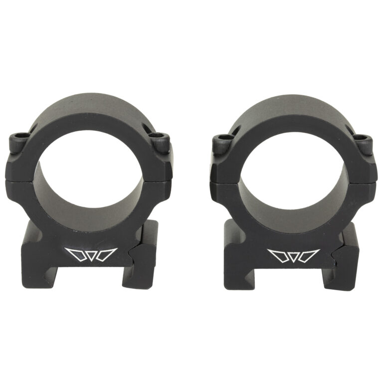 Warne Vapor Horizontal Scope Rings - Picatinny - 30mm - Medium