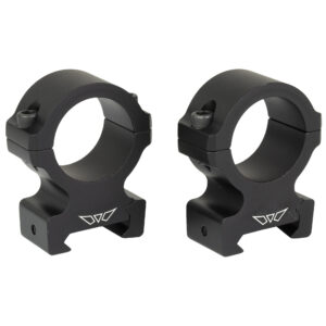 Warne Vapor Horizontal Scope Rings - Picatinny - 30mm - High