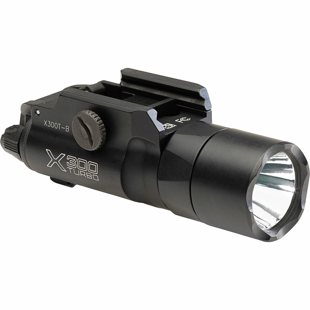 Unknown Surefire X300U Turbo Weapon Light - Rail Mount - 650 Lumens - Thumbscrew or Quick Attach - Thumbscrew (Type: Thumbscrew)