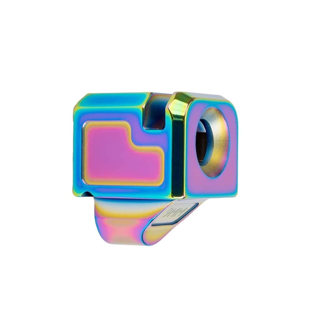 Unknown Zaffiri Precision Blowhole Compensator for Glock 9mm Gen 1-5 Pistols - Rainbow (Color: Rainbow)