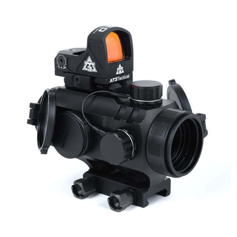 AT3™ 3XP + ARO Combo - Includes 3x Prism Scope & Micro Red Dot Reflex Sight