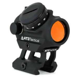 Open Box Return - AT3™ RD-50 PRO™ Micro 2 MOA Red Dot - Cantilever Riser Mount - 1-hi-riser, Black