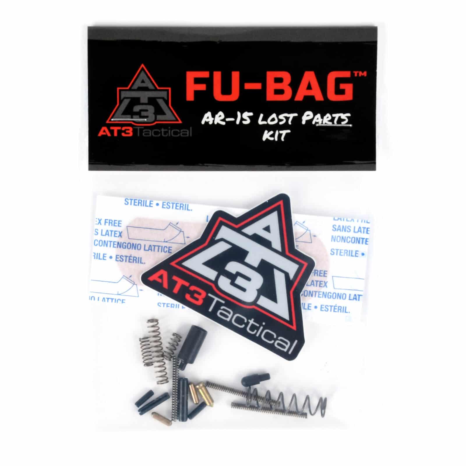 Unknown AT3(TM) FU-BAG(TM) AR-15 Lost Parts Kit - Springs, Detents, Replacement Components - Single (Quantity: Single)