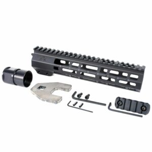 Open Box - Black - AT3™ SPEAR Free Float AR-15 Handguard – 9"