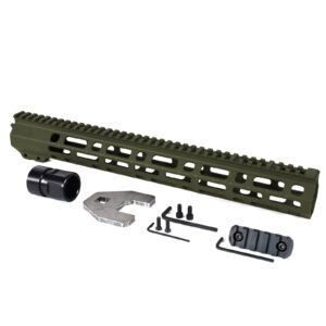 Open Box - OD Green - AT3™ SPEAR Free Float AR-15 Handguard – 9, 12, & 15 Inch - M-LOK