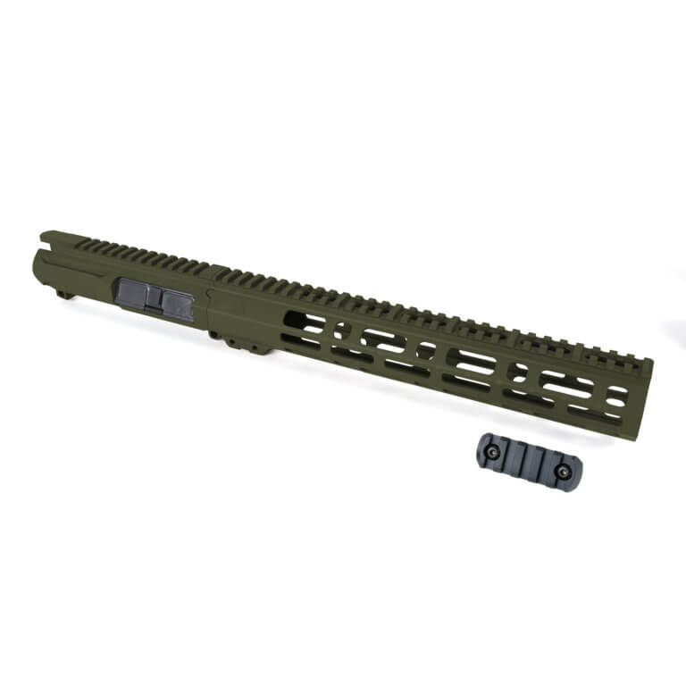 AT3 Tactical Upper Reciever and M-LOK Handguard Combo - OD Green 12 Inch