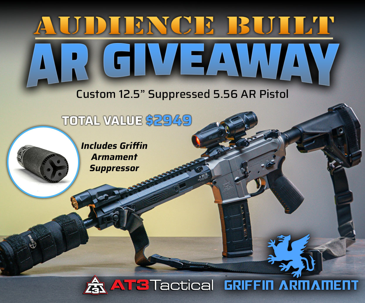 1,000 Yard 6 ARC Gas Gun Giveaway