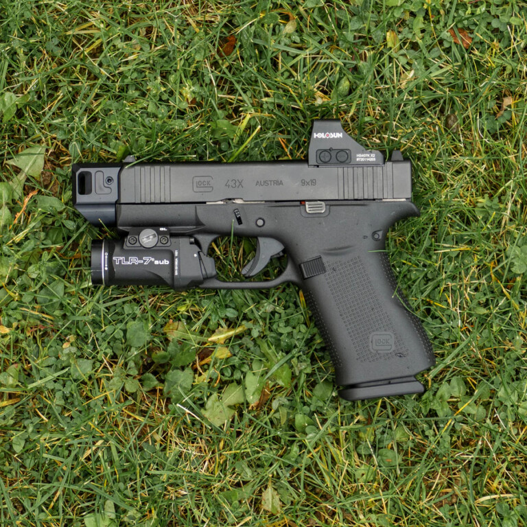 Herrington Arms HC43 Compensator for Glock 43/43X/48 Pistols