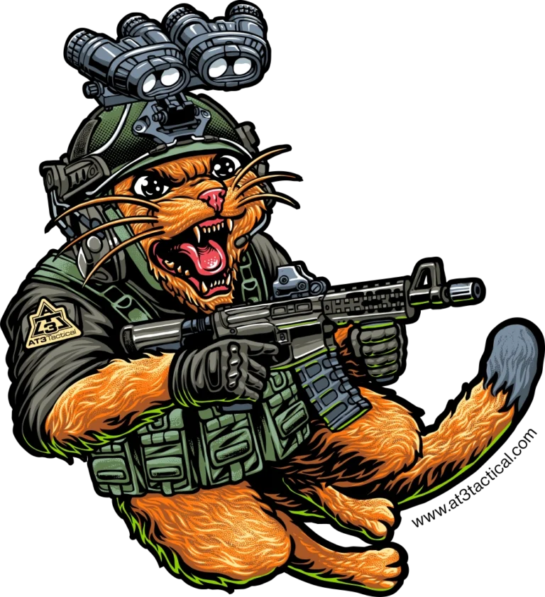 AT3 Tactical Sticker Pack 04 by Brokoliking - Cat