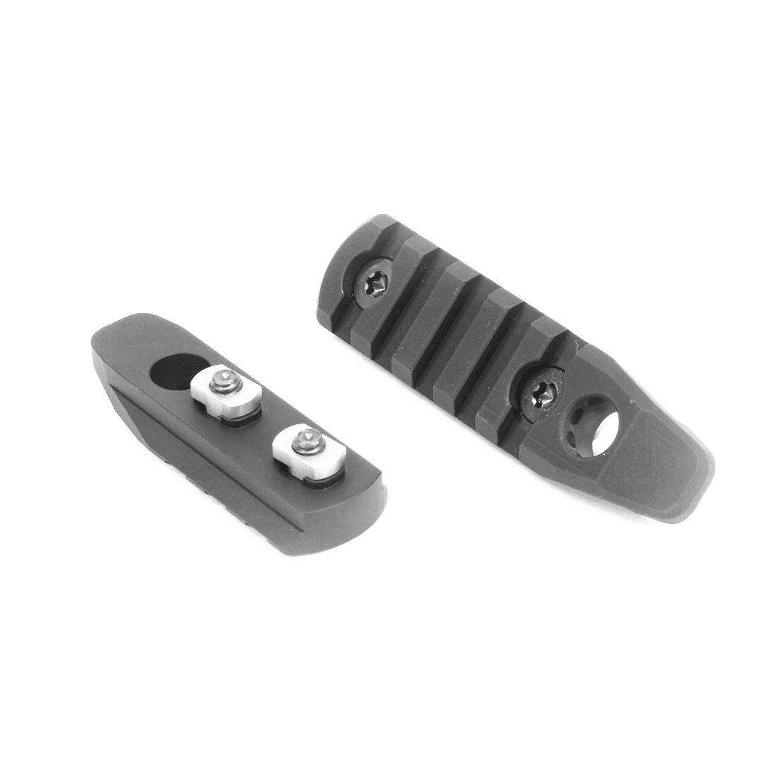 Unknown Breek Arms M-LOK Aluminum Rail Section Quick Ramp with QD Sling Mount - (DISCONTINUED) - 5-Slot Picatinny (Length: 5-Slot Picatinny)