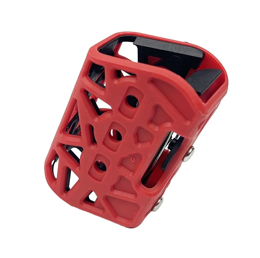 Unknown Double Alpha Academy X-Ray Polymer Pistol Magazine Pouch - Red (Color: Red)