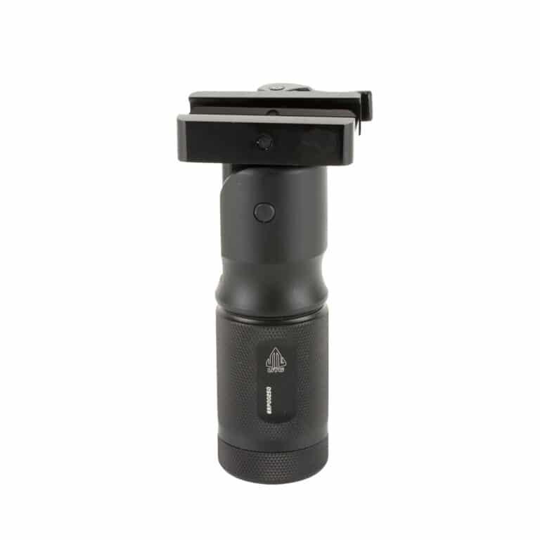 UTG Vertical Aluminum Foregrip - Low Profile - Quick Detach Folding Vertical Grip