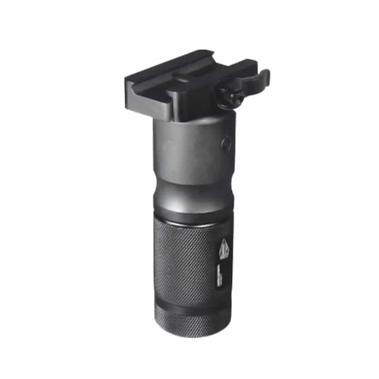 UTG Vertical Aluminum Foregrip - Low Profile - Quick Detach Folding Vertical Grip