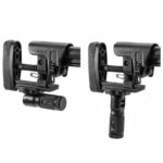 UTG Vertical Aluminum Foregrip - Low Profile - Quick Detach Folding Vertical Grip