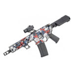 Tyrant CNC HALO AR-15 Skeletonized Handstop - Black
