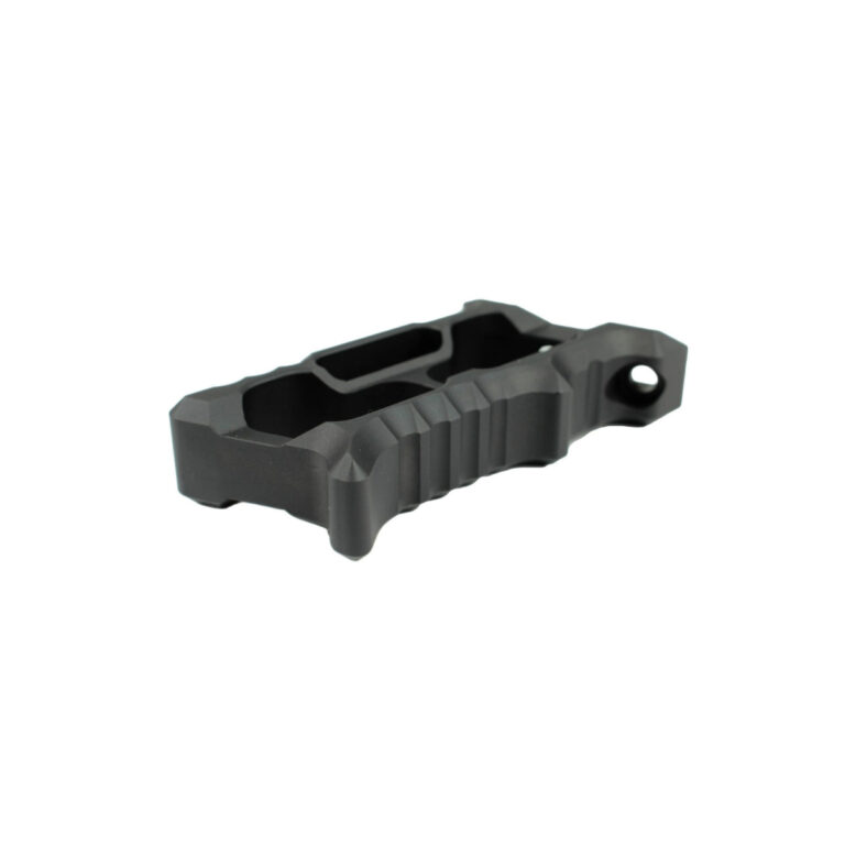 Tyrant CNC HALO MiniVert AR-15 Skeletonized Vertical Grip - Black