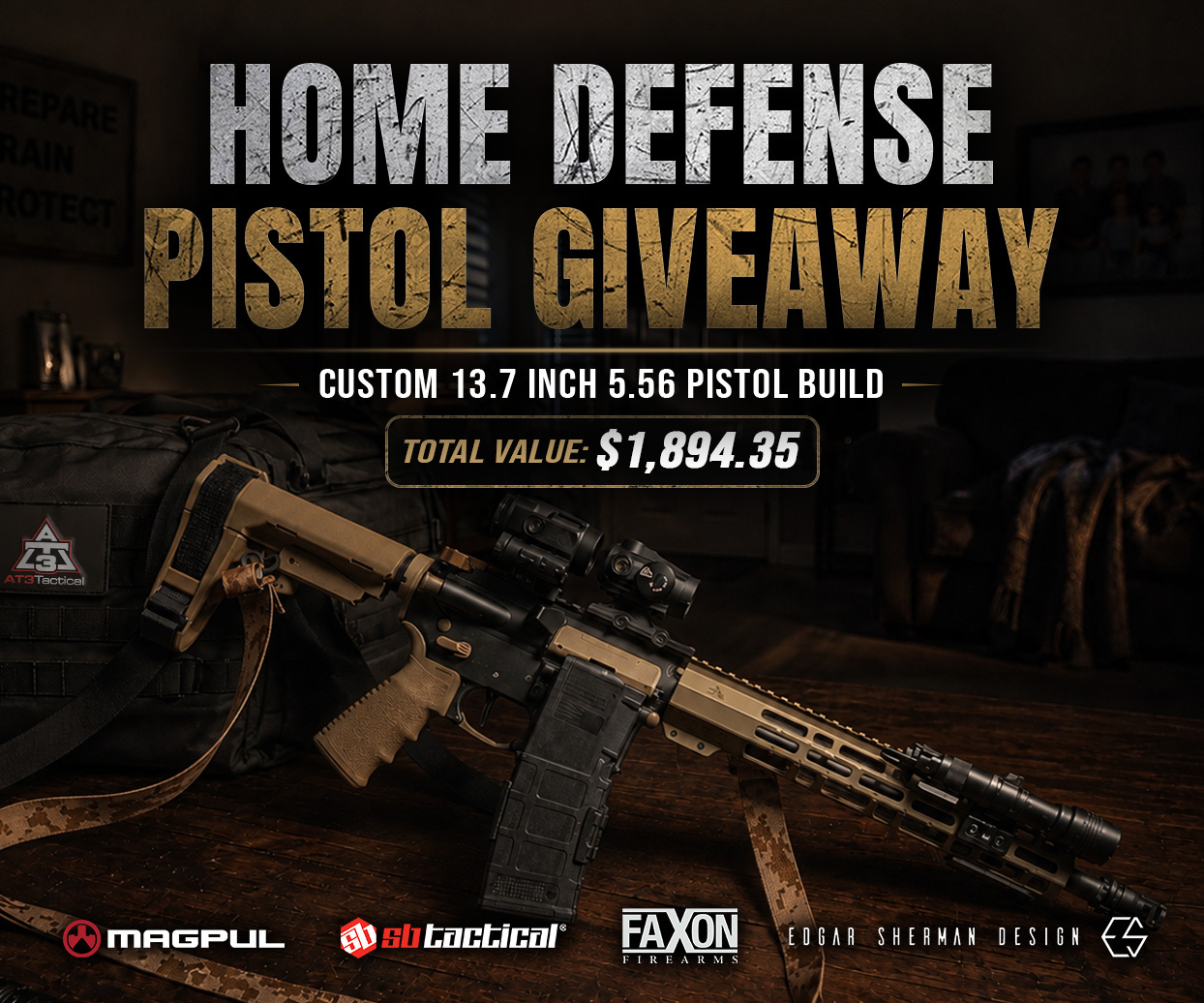 1,000 Yard 6 ARC Gas Gun Giveaway