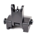 AT3™ Flip-Up Spring-Assisted Backup Iron Sights - Front & Rear Set - Same Plane