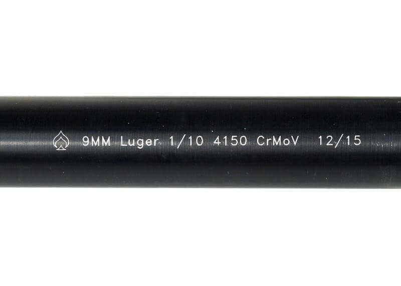 Ballistic Advantage 9MM 16" Barrel - 1:10 Twist - 4150 CMV Nitride - Modern Series