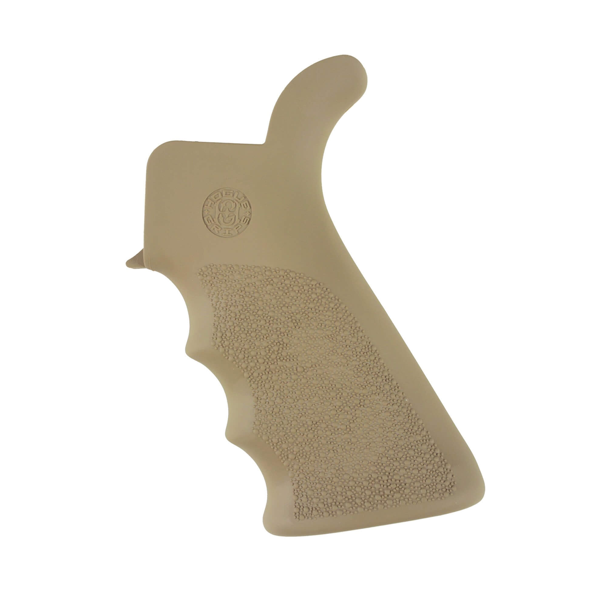 Unknown Hogue AR-15 Overmolded Beavertail Pistol Grip with Finger Grooves - Flat Dark Earth (Color: Flat Dark Earth)