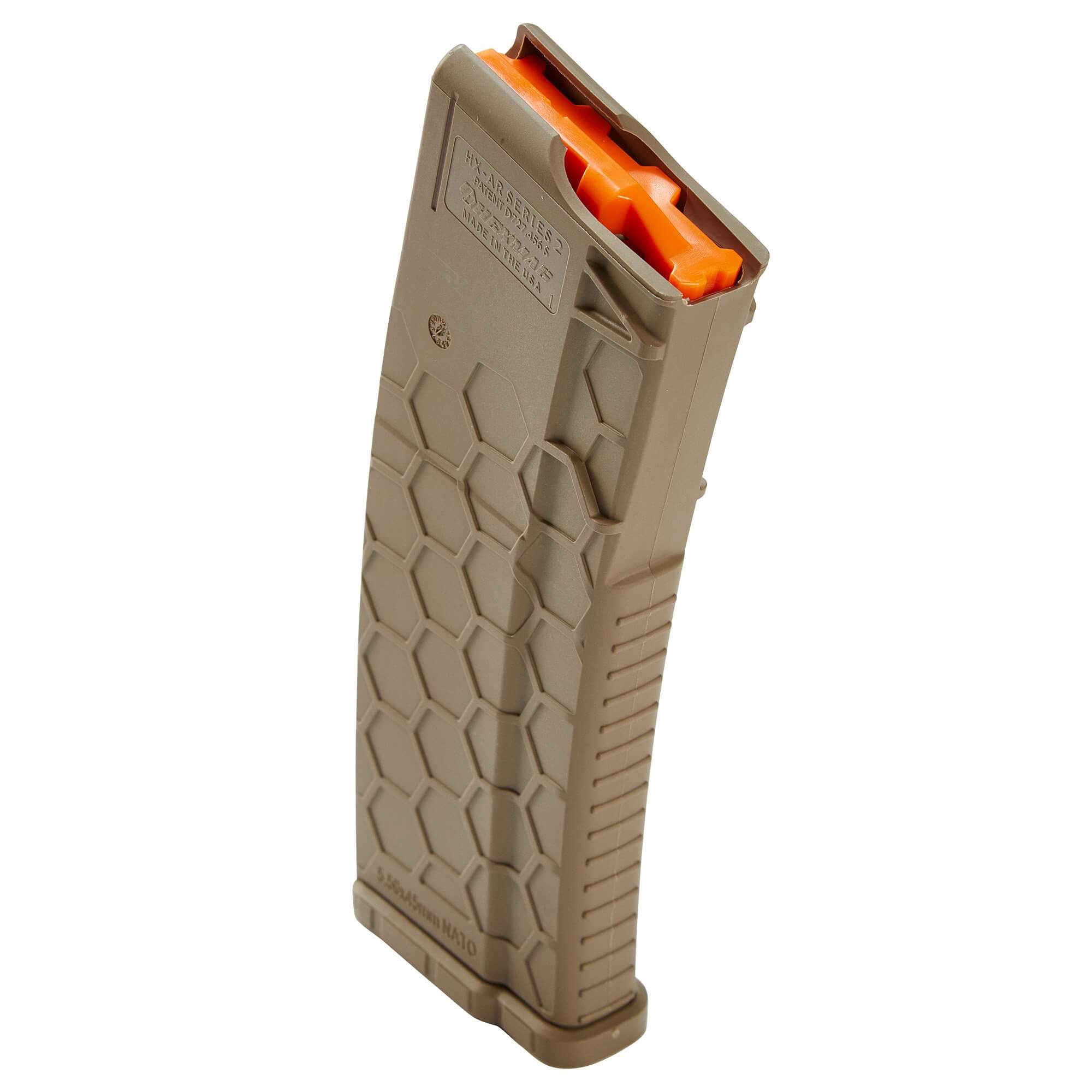 Unknown Hexmag Series 2 .223/5.56 NATO AR-15 Magazine - 30 Round - Flat Dark Earth (Color: Flat Dark Earth)