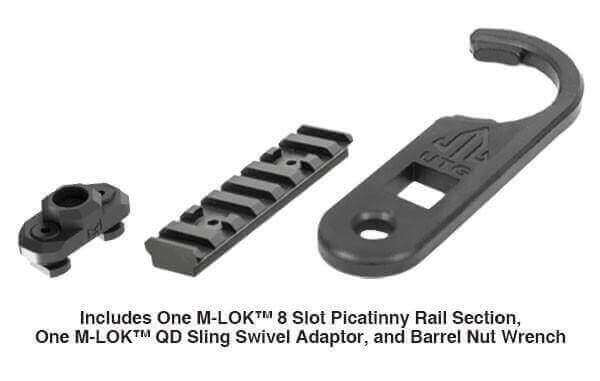 UTG Pro AR-15 M-LOK Free Float Handguard - Super Slim