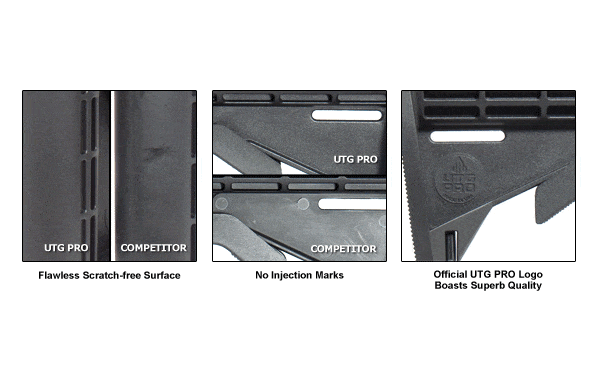 UTG PRO 6-Position Mil-spec Stock Kit - All Parts Included - Buffer, Tube, Springs, & More