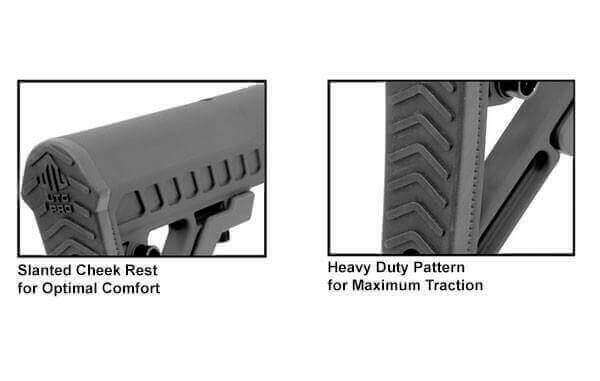 UTG PRO S2 Mil-Spec Buttstock Kit - All Parts Included - Buffer, Tube, Springs, & More