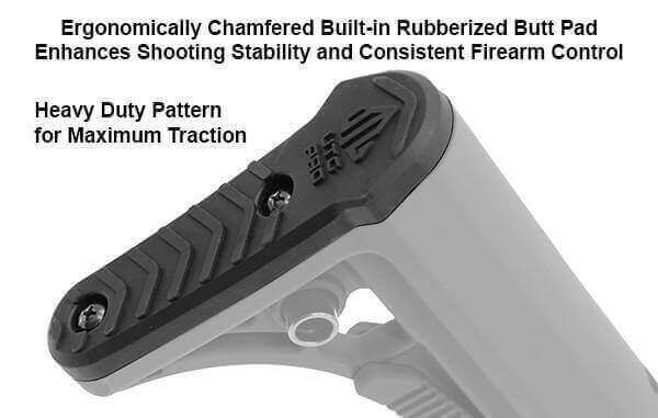 UTG PRO S3 Mil-Spec Buttstock Kit - All Parts Included - Buffer, Tube, Springs, & More