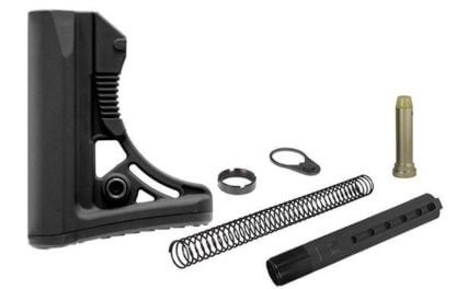 UTG PRO S3 Mil-Spec AR-15 Buttstock Kit - All Parts Included - Buffer, Tube, Springs, & ...
