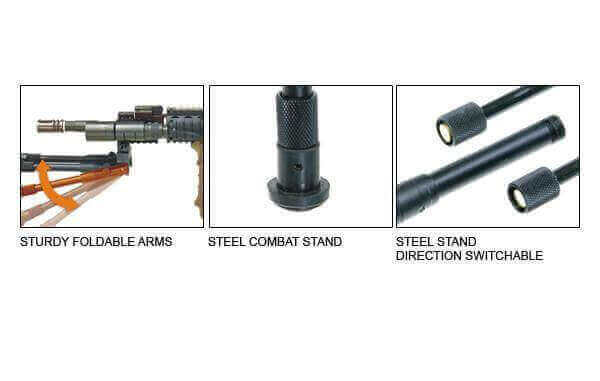 UTG Shooter's SWAT Bipod - Height 6.2"-6.7"