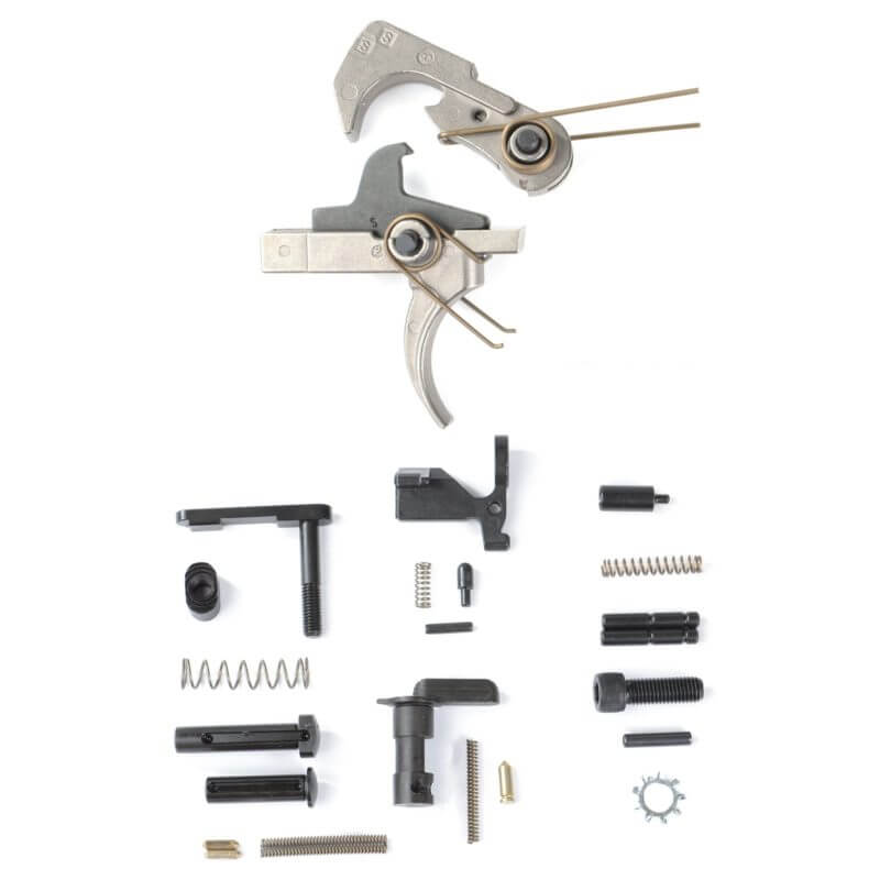 AT3™ AR-15 Enhanced Lower Parts Kit with 5lb Single Stage Nickel Teflon Trigger