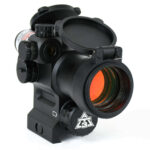 AT3™ LEOS™ Red Dot Sight with Integrated GREEN Laser Sight & Riser