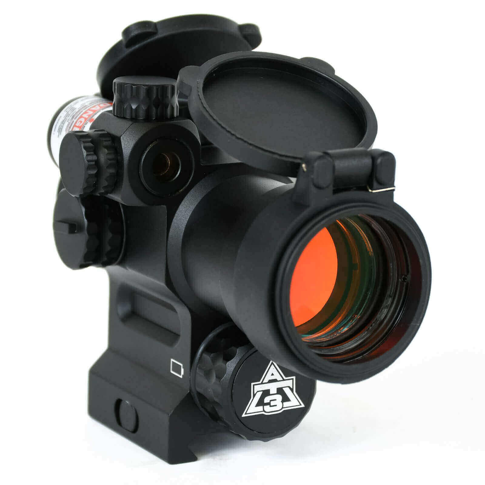 AT3™ LEOS™ Red Dot Sight with Integrated GREEN Laser Sight & Riser