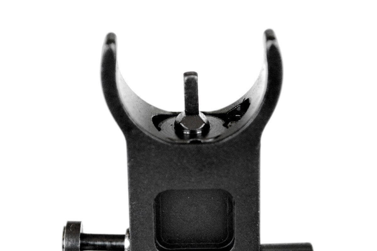 AT3™ Pro Series Flip-Up Backup Iron Sights (BUIS) - Front & Rear Set - Same Plane - IS-09