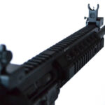 AT3™ Pro Series Flip-Up Backup Iron Sights (BUIS) - Front & Rear Set - Same Plane - IS-09