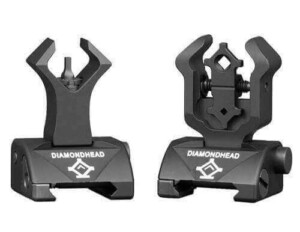 Diamondhead - Front & Gen2 Rear Sight Set - Folding - Same-Plane Height - 1199